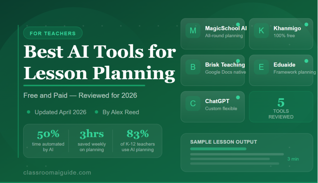 Best AI tools for lesson planning